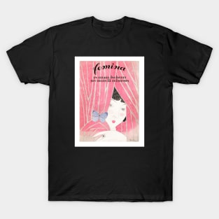 Beautiful Girl Fashion Illustration T-Shirt